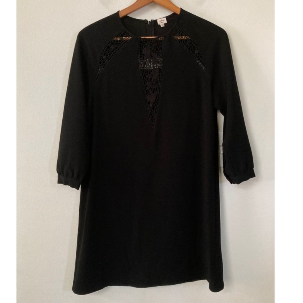 Aritzia Wilfred Black Lace Dress